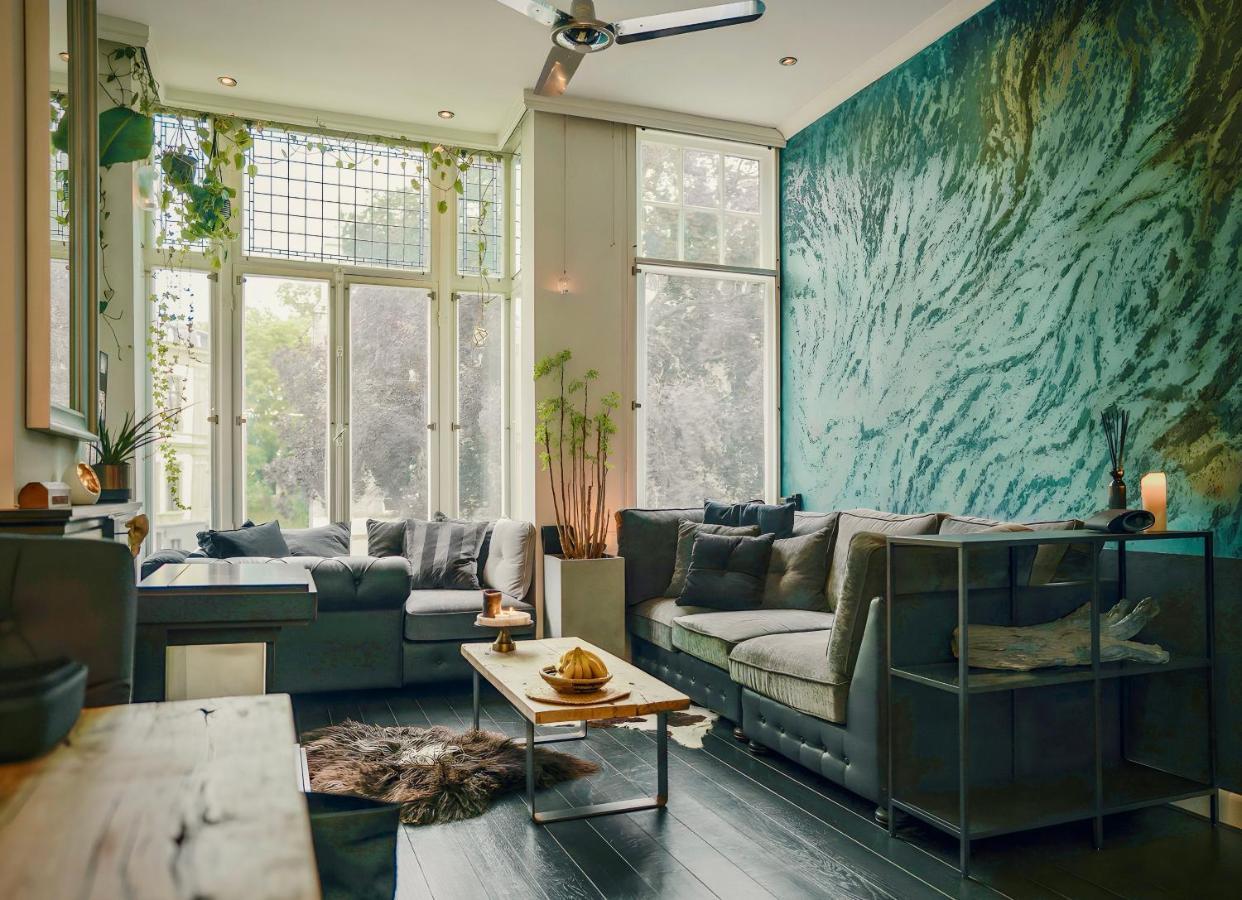 Lovely, 1898 Jugendstil Design Apartment, Old Haarlem City Centre, Fully Renovated With Parkview Near Amsterdam And Zandvoort, Bloemendaal Beach Bagian luar foto